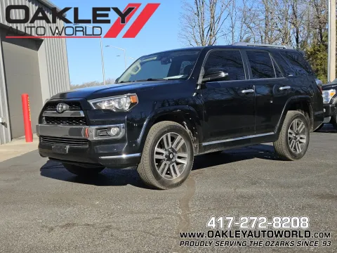 Black 2016 Toyota 4Runner Limited for sale in Branson West, MO