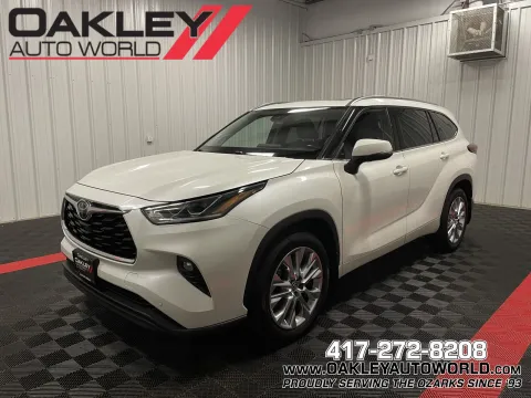 White 2020 Toyota Highlander Limited for sale in Branson West, MO