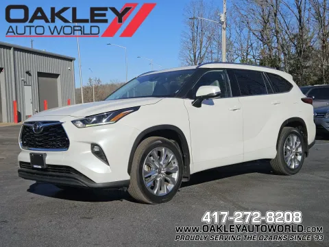 White 2020 Toyota Highlander Limited for sale in Branson West, MO