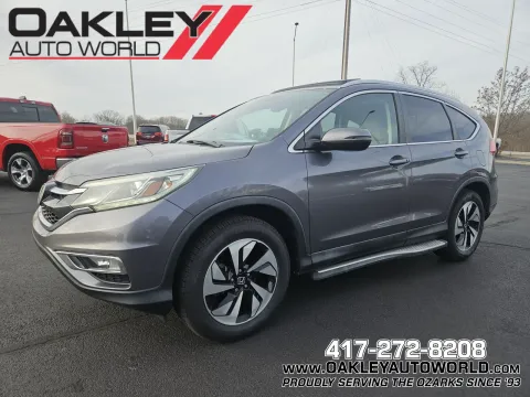 Gray 2016 Honda CR-V Touring for sale in Branson West, MO