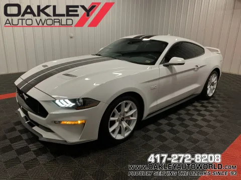 White 2022 Ford Mustang GT Premium for sale in Branson West, MO