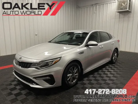 Silver 2019 Kia Optima LX for sale in Branson West, MO