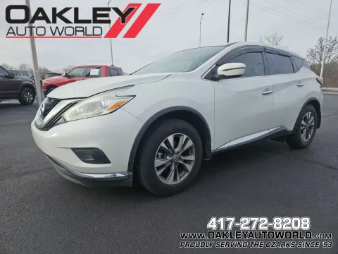 White 2017 Nissan Murano S for sale in Branson West, MO