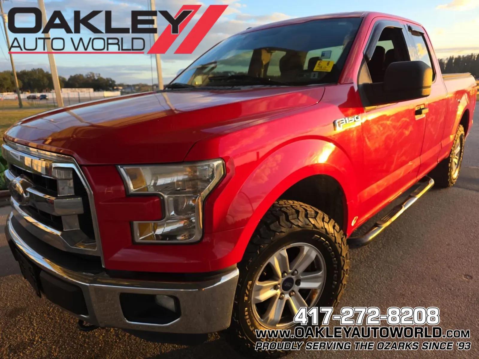 Red 2015 Ford F-150 XL for sale in Branson West, MO