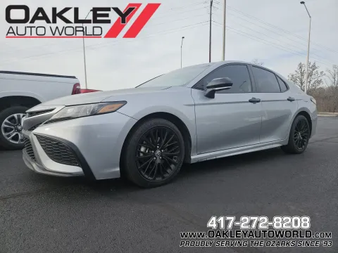 Silver 2022 Toyota Camry Hybrid Nightshade for sale in Branson West, MO