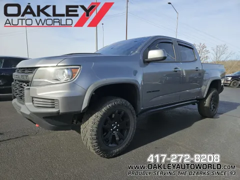 Gray 2021 Chevrolet Colorado ZR2 for sale in Branson West, MO