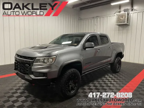 Gray 2021 Chevrolet Colorado ZR2 for sale in Branson West, MO