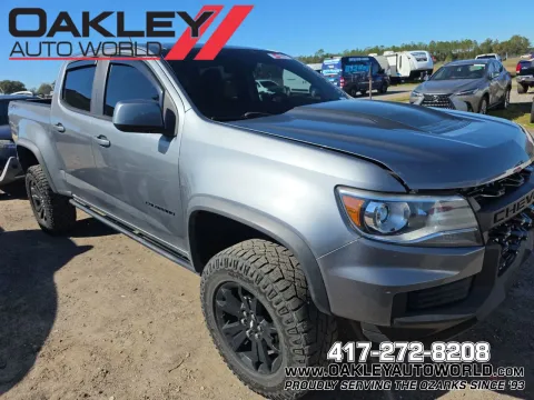 Gray 2021 Chevrolet Colorado ZR2 for sale in Branson West, MO