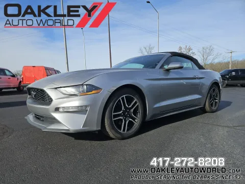 Silver 2021 Ford Mustang EcoBoost Premium for sale in Branson West, MO