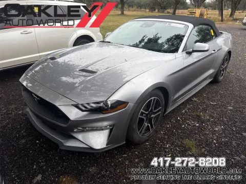 Silver 2021 Ford Mustang EcoBoost Premium for sale in Branson West, MO