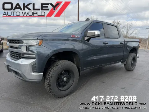 Gray 2019 Chevrolet Silverado 1500 LT for sale in Branson West, MO
