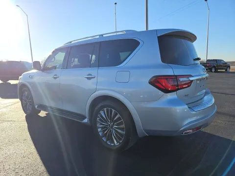 Photos of 2020 INFINITI QX80 LUXE for sale in Branson West, MO at Oakley Auto World