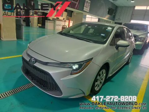 Silver 2021 Toyota Corolla LE for sale in Branson West, MO