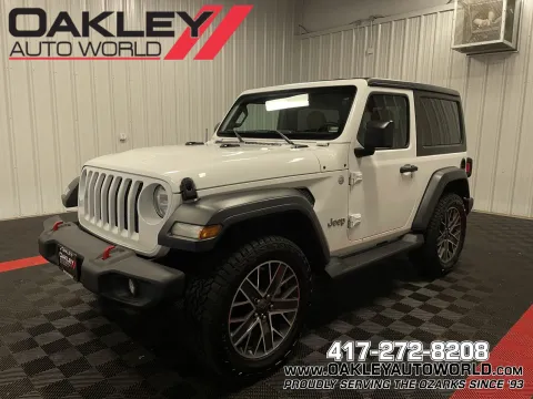 White 2019 Jeep Wrangler Sport S for sale in Branson West, MO