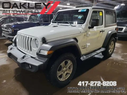 White 2019 Jeep Wrangler Sport S for sale in Branson West, MO