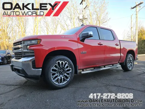 Red 2019 Chevrolet Silverado 1500 LT for sale in Branson West, MO