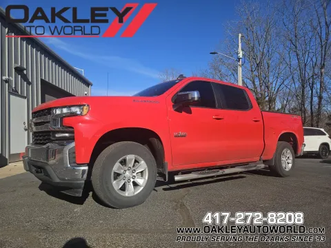 Red 2019 Chevrolet Silverado 1500 LT for sale in Branson West, MO