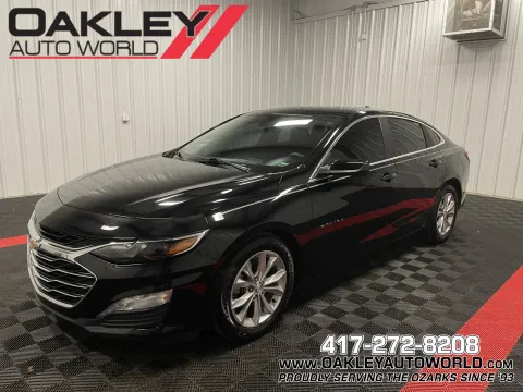 Black 2020 Chevrolet Malibu LT for sale in Branson West, MO