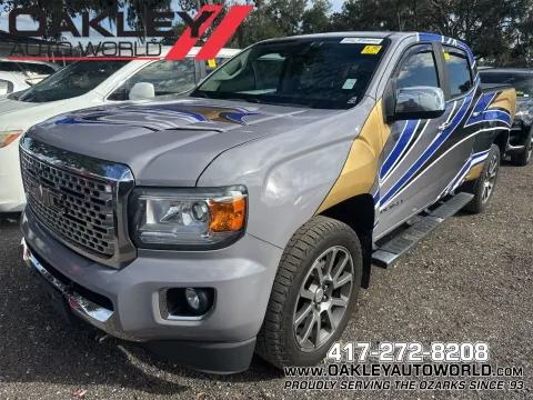 Blue 2019 GMC Canyon Denali for sale in Branson West, MO