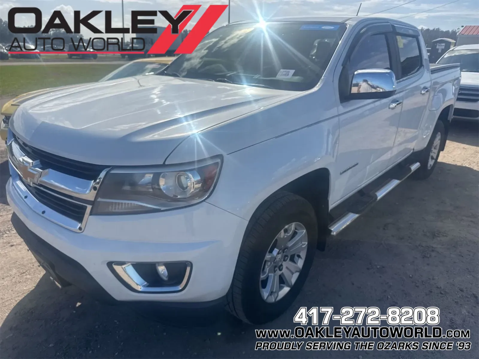 White 2019 Chevrolet Colorado LT for sale in Branson West, MO