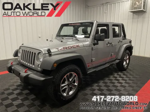 Silver 2018 Jeep Wrangler JK Unlimited Sport for sale in Branson West, MO