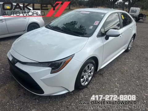White 2025 Toyota Corolla LE for sale in Branson West, MO