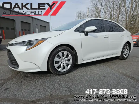 White 2025 Toyota Corolla LE for sale in Branson West, MO