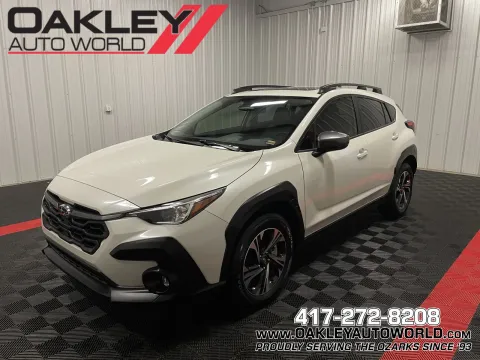 White 2024 Subaru Crosstrek Premium for sale in Branson West, MO
