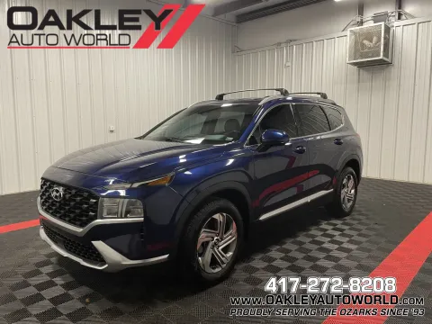 Blue 2022 Hyundai Santa Fe SEL for sale in Branson West, MO