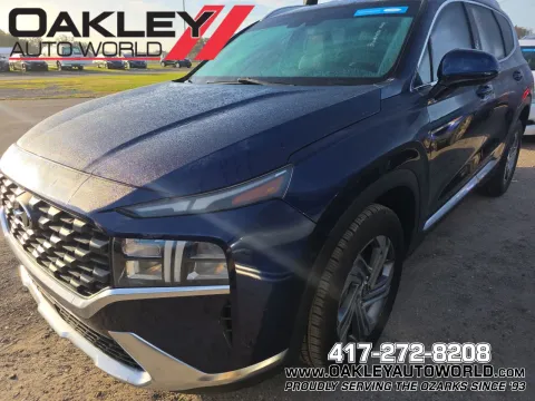 Blue 2022 Hyundai Santa Fe SEL for sale in Branson West, MO