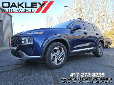 Blue 2022 Hyundai Santa Fe SEL for sale in Branson West, MO