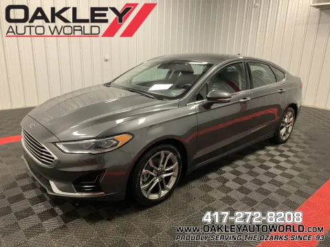 Gray 2020 Ford Fusion SEL for sale in Branson West, MO