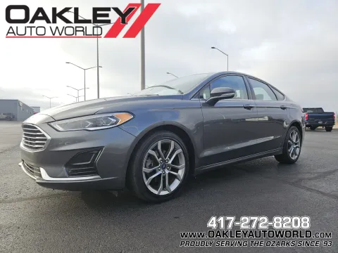 Gray 2020 Ford Fusion SEL for sale in Branson West, MO