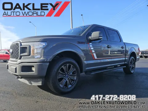 Gray 2018 Ford F-150 Lariat for sale in Branson West, MO