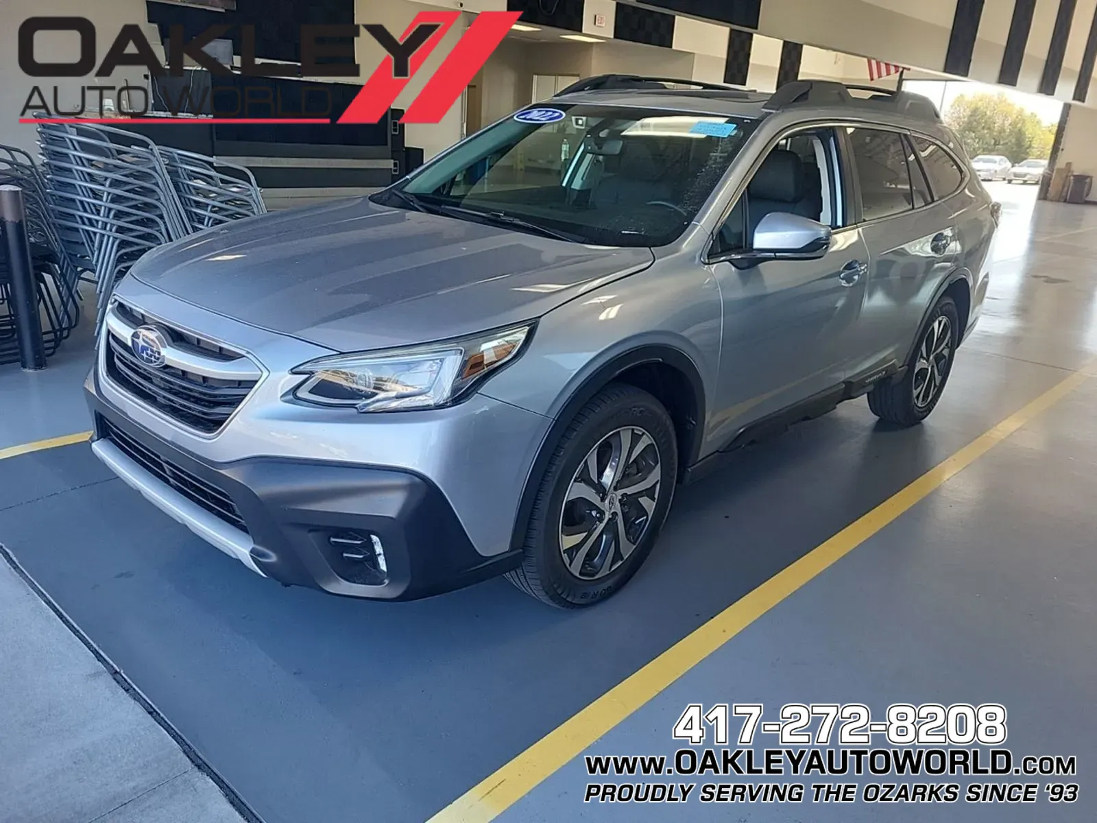 Silver 2022 Subaru Outback Limited for sale in Branson West, MO
