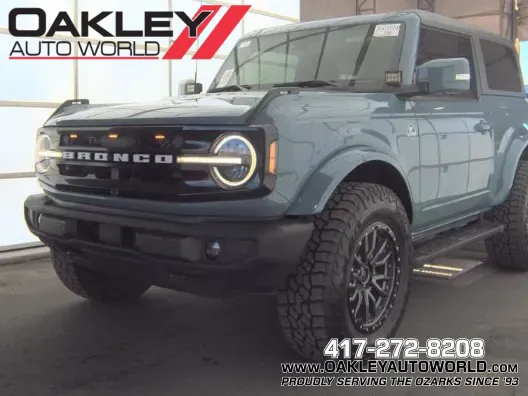 Blue 2022 Ford Bronco Outer Banks for sale in Branson West, MO