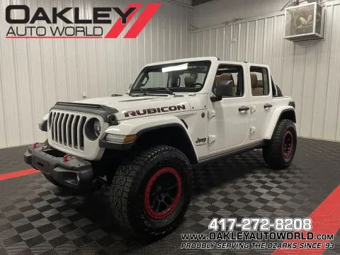 White 2020 Jeep Wrangler Unlimited Rubicon for sale in Branson West, MO