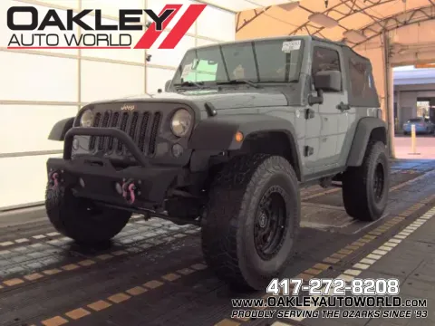 Gray 2014 Jeep Wrangler Sport for sale in Branson West, MO