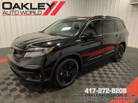 Black 2021 Honda Pilot Black Edition for sale in Branson West, MO