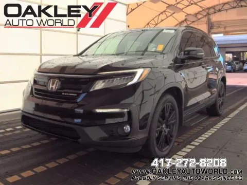 Black 2021 Honda Pilot Black Edition for sale in Branson West, MO