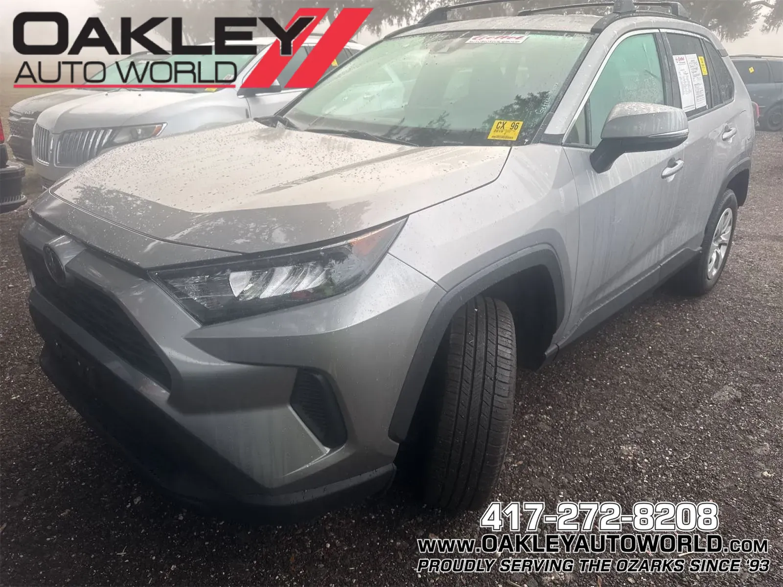 Silver 2019 Toyota RAV4 LE for sale in Branson West, MO