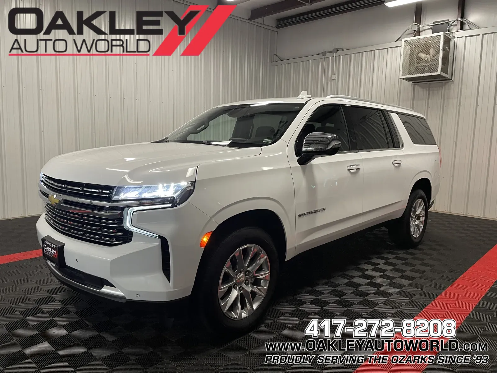 White 2023 Chevrolet Suburban Premier for sale in Branson West, MO