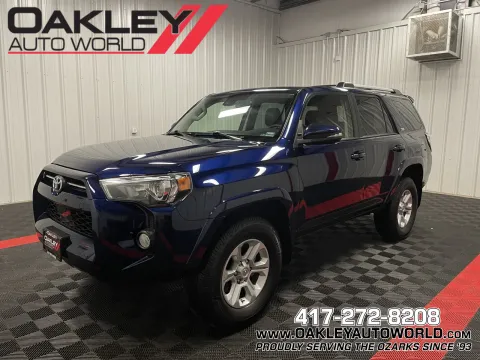 Blue 2020 Toyota 4Runner SR5 for sale in Branson West, MO