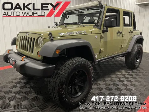 Green 2013 Jeep Wrangler Unlimited Sport for sale in Branson West, MO