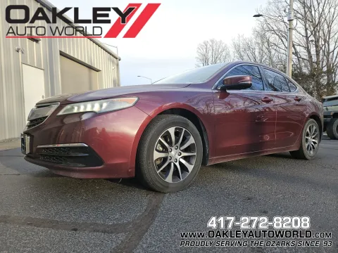 Red 2015 Acura TLX for sale in Branson West, MO
