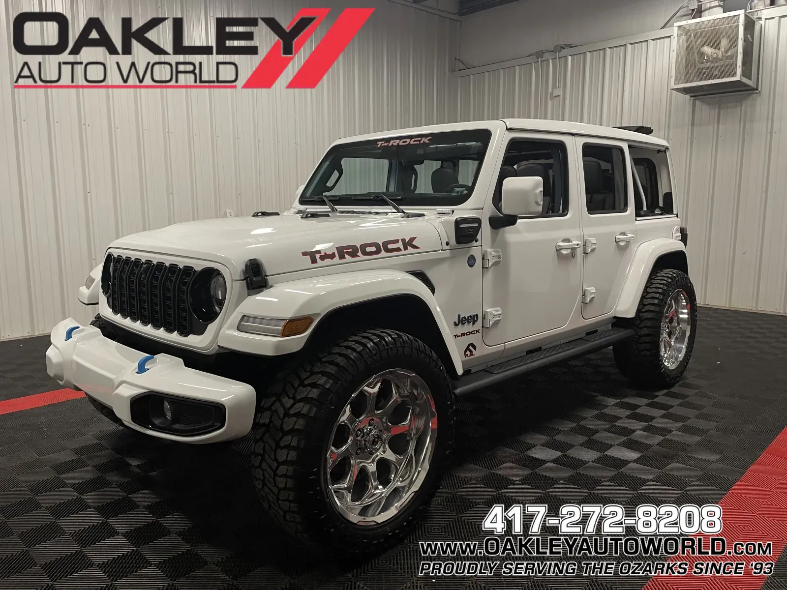 White 2024 Jeep Wrangler High Altitude 4xe for sale in Branson West, MO