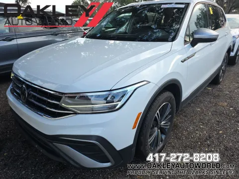 White 2024 Volkswagen Tiguan 2.0T Wolfsburg Edition for sale in Branson West, MO