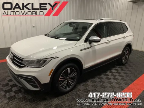 White 2024 Volkswagen Tiguan 2.0T Wolfsburg Edition for sale in Branson West, MO