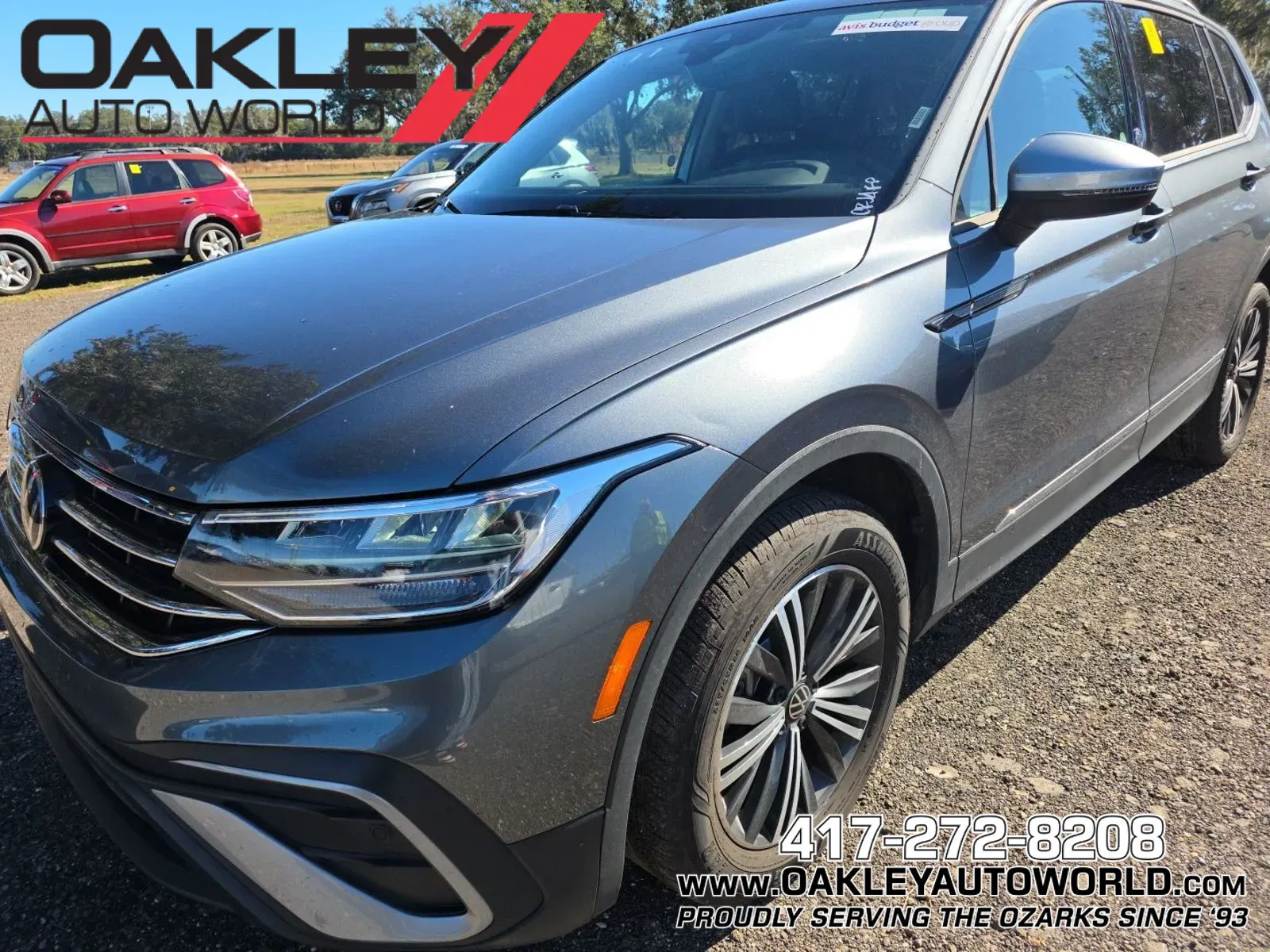 Gray 2024 Volkswagen Tiguan 2.0T Wolfsburg Edition for sale in Branson West, MO