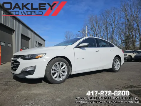 White 2025 Chevrolet Malibu LT for sale in Branson West, MO
